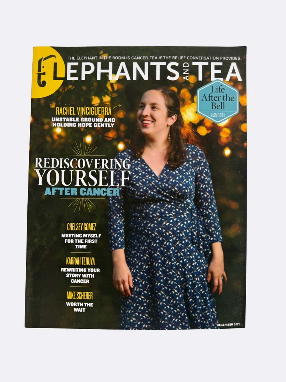 Elephants and Tea Cancer Survivorship Magazine Lot of 4 2023–2024 - Picture 5 of 5